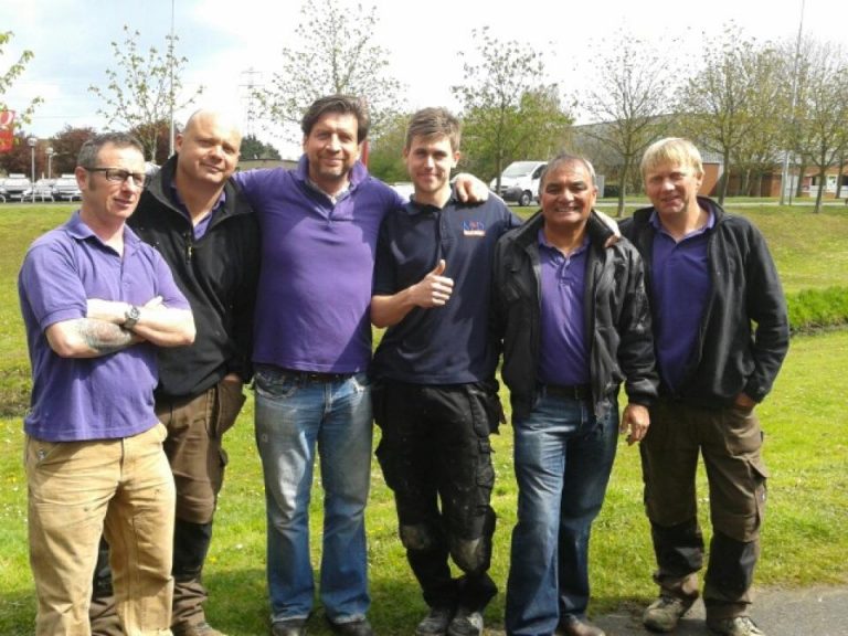 Matt and the DIY SOS team